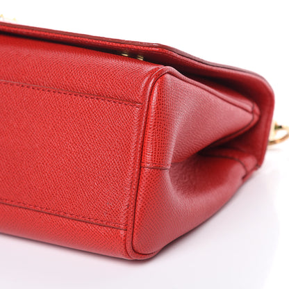 Dolce & Gabbana Dauphine Miss Sicily East West Shoulder Bag Red 8 of 10