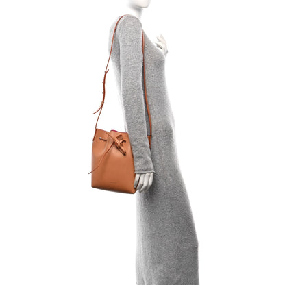 Mansur Gavriel Vegetable Tanned Calfskin Mini Bucket Bag Cammello Dolly 2 of 10