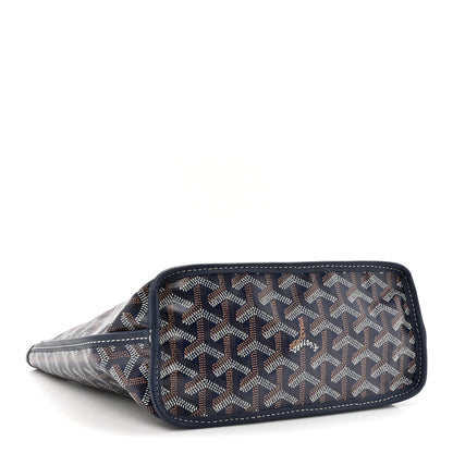Goyard Goyardine Reversible Mini Anjou Navy 6 of 16