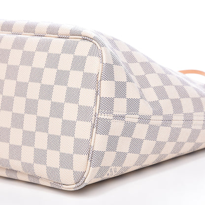 Louis Vuitton Damier Azur Neo Neverfull MM Rose Ballerine 10 of 15