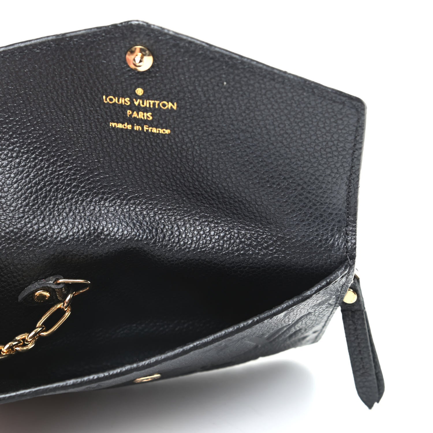 Louis Vuitton Empreinte Key Pouch Black 5 of 8