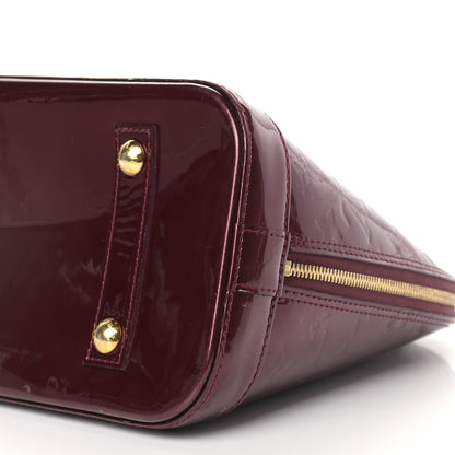 Louis Vuitton Vernis Alma PM Griotte 8 of 12