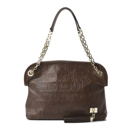 Louis Vuitton Monogram Paris Souple Whisper PM Chocolate 1 of 9
