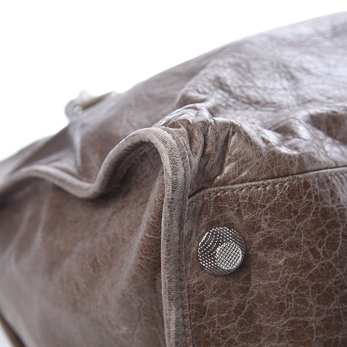 Agneau Giant 21 Silver Hardware Weekender Noix