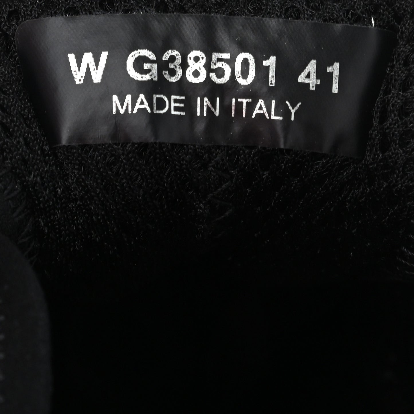 Velvet Calfskin Mixed Fibers CC Sneakers 41 Ivory Black