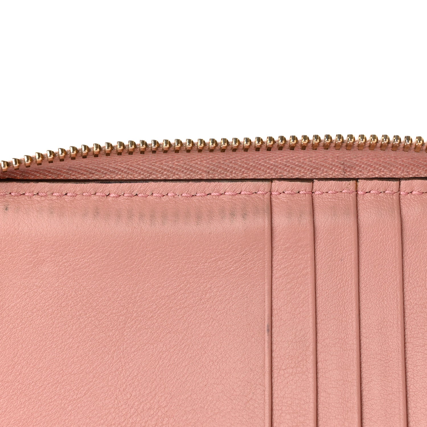 Gucci Soft Microguccissima Zip Around Organizer Wallet Soft Pink 9 of 15