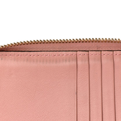 Gucci Soft Microguccissima Zip Around Organizer Wallet Soft Pink 9 of 15
