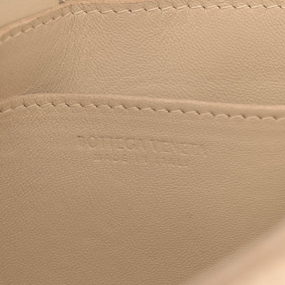 Bottega Veneta Brushed Calfskin Maxi Intreccio Crossbody Cassette Bag Porridge 6 of 12