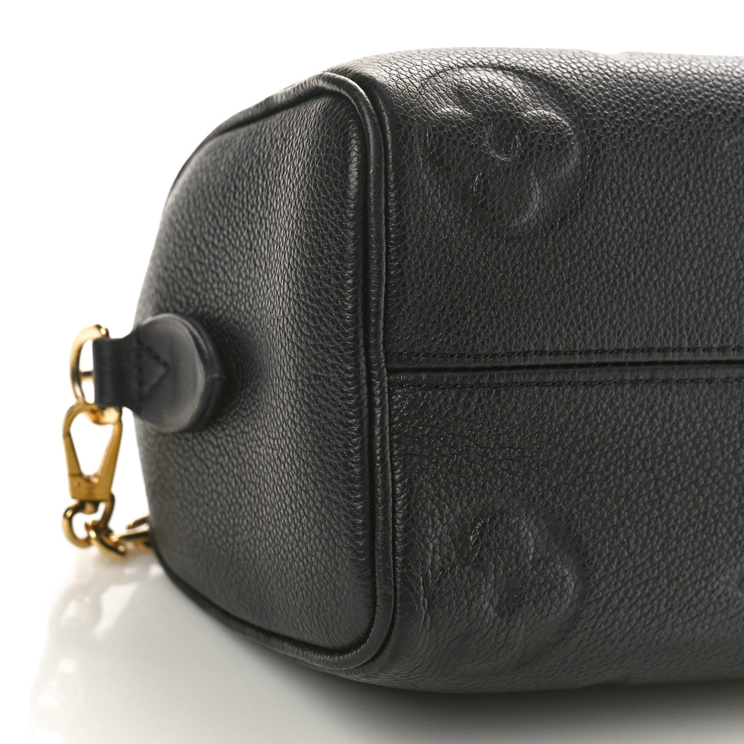 Louis Vuitton Empreinte Monogram Giant Speedy Bandouliere 20 Black 8 of 10