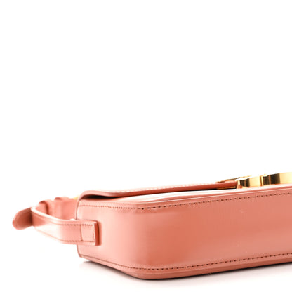 Celine Shiny Calfskin Triomphe Shoulder Bag Terracotta 8 of 9