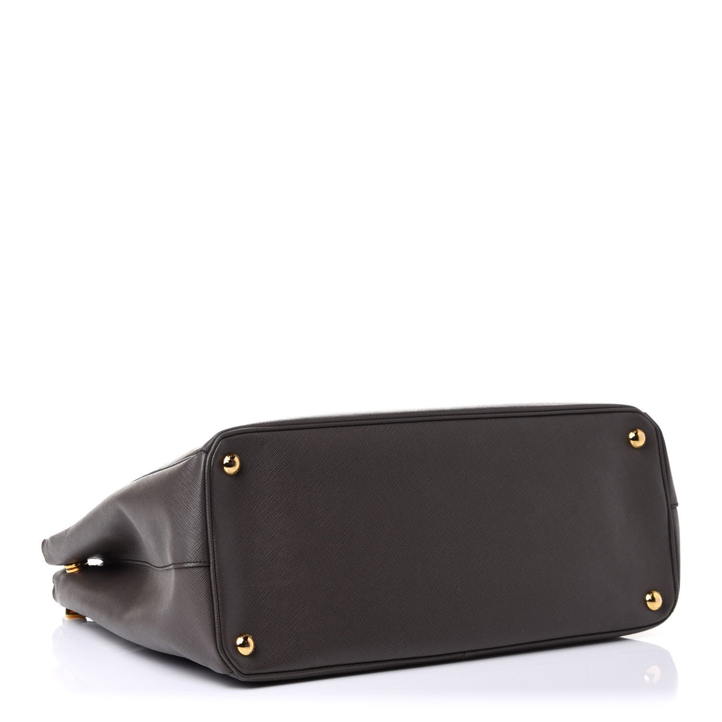 Saffiano Medium Galleria Double Zip Tote Caffe