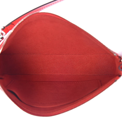 Louis Vuitton Epi Pochette Accessories NM Coquelicot 7 of 10