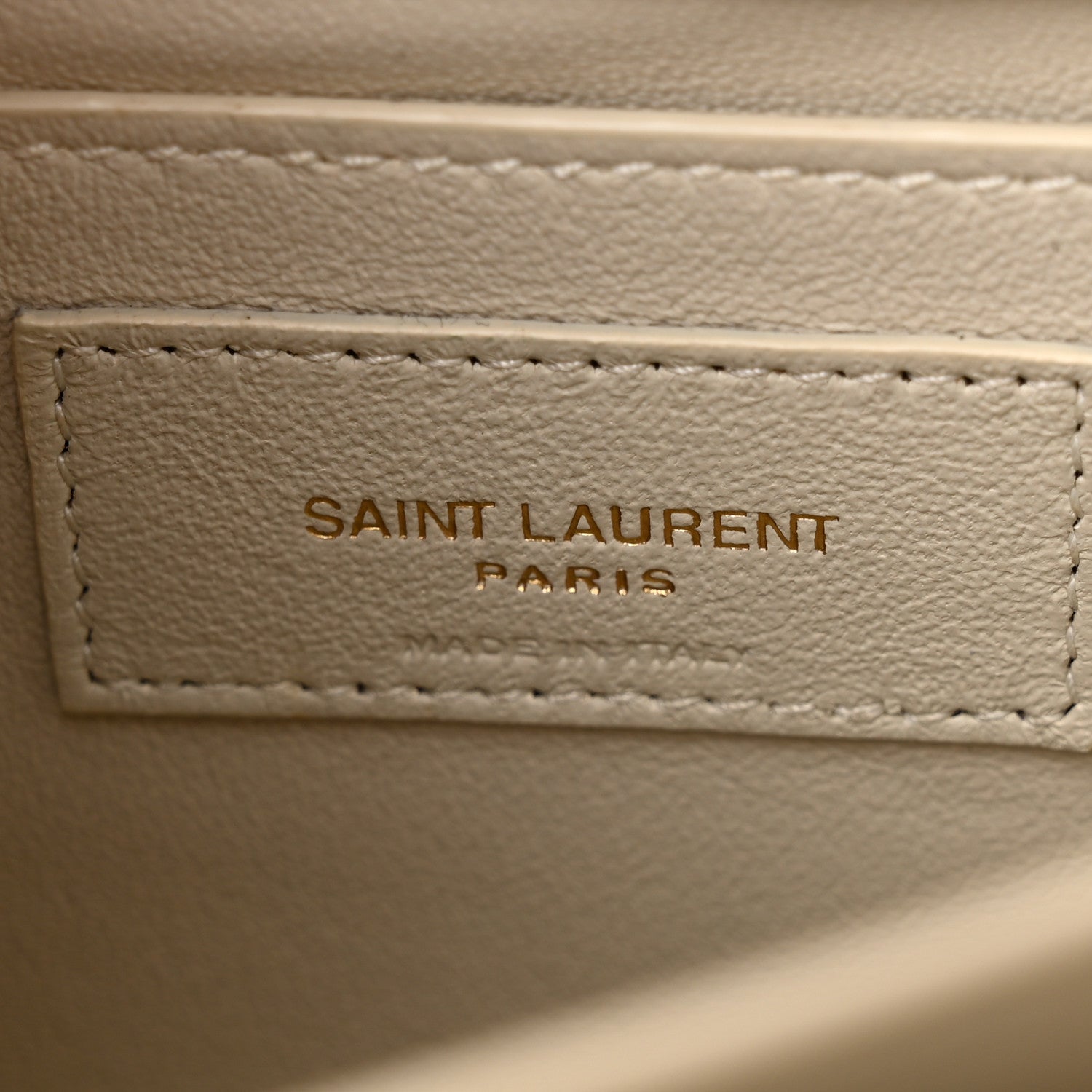 Saint Laurent Calfskin Medium Monogram Sunset Crema Soft 7 of 12