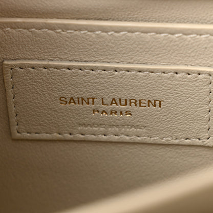 Saint Laurent Calfskin Medium Monogram Sunset Crema Soft 7 of 12