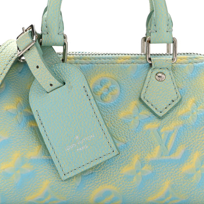 Louis Vuitton Empreinte Monogram Summer Stardust Nano Speedy Water Green 12 of 17