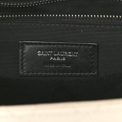 Saint Laurent Grain De Poudre Large Tri-Quilt Monogram Satchel Porcellana 7 of 10