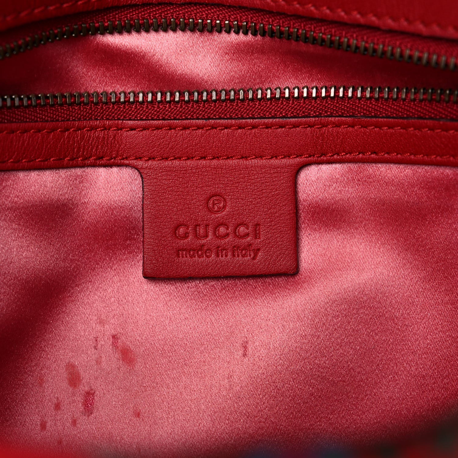 Gucci Jacquard Matelasse Floral Medium GG Marmont Shoulder Bag Red 6 of 19
