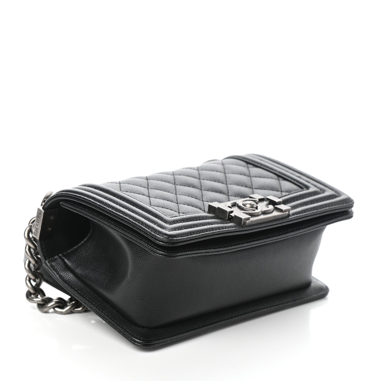 Chanel Caviar Quilted Small Boy Flap Black 4 of 9