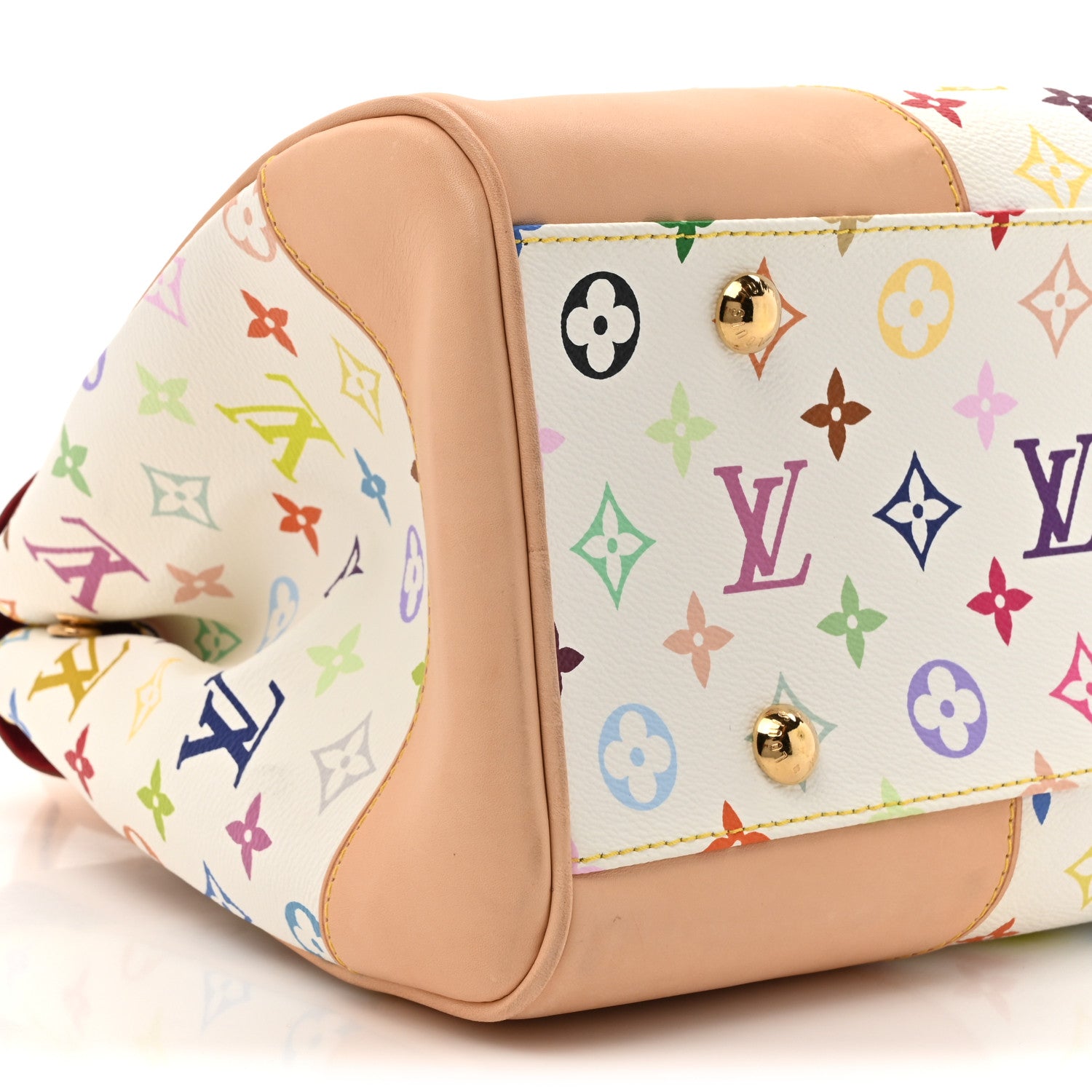 Louis Vuitton Monogram Multicolor Beverly GM White 9 of 13