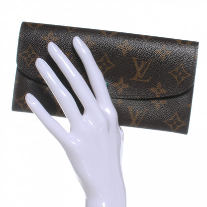 Louis Vuitton Monogram Emilie Wallet Green 2 of 7