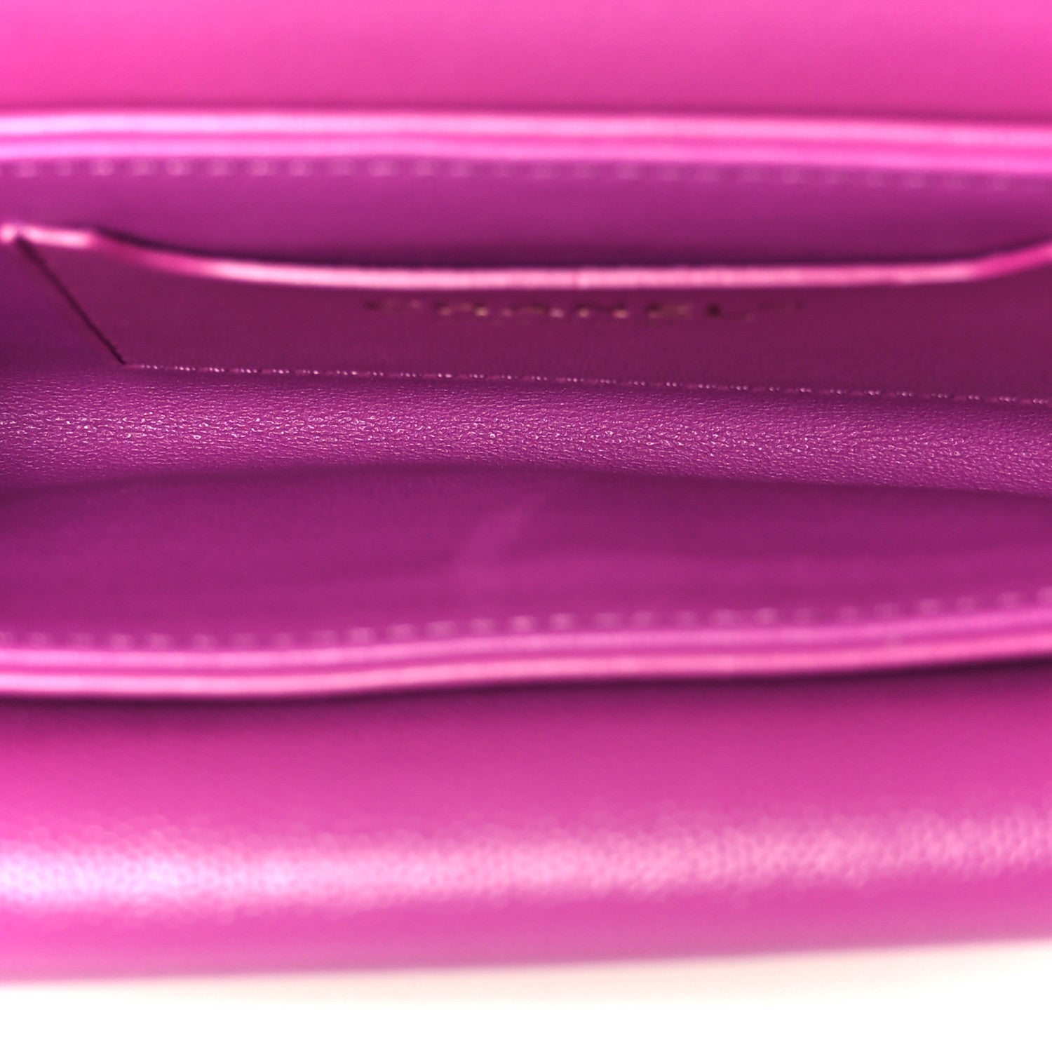Chanel Caviar Quilted Mini Top Handle Flap Dark Pink 5 of 12