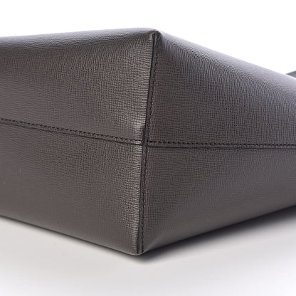 Tom Ford Grained Calfskin Small T Tote Grey 11 of 12