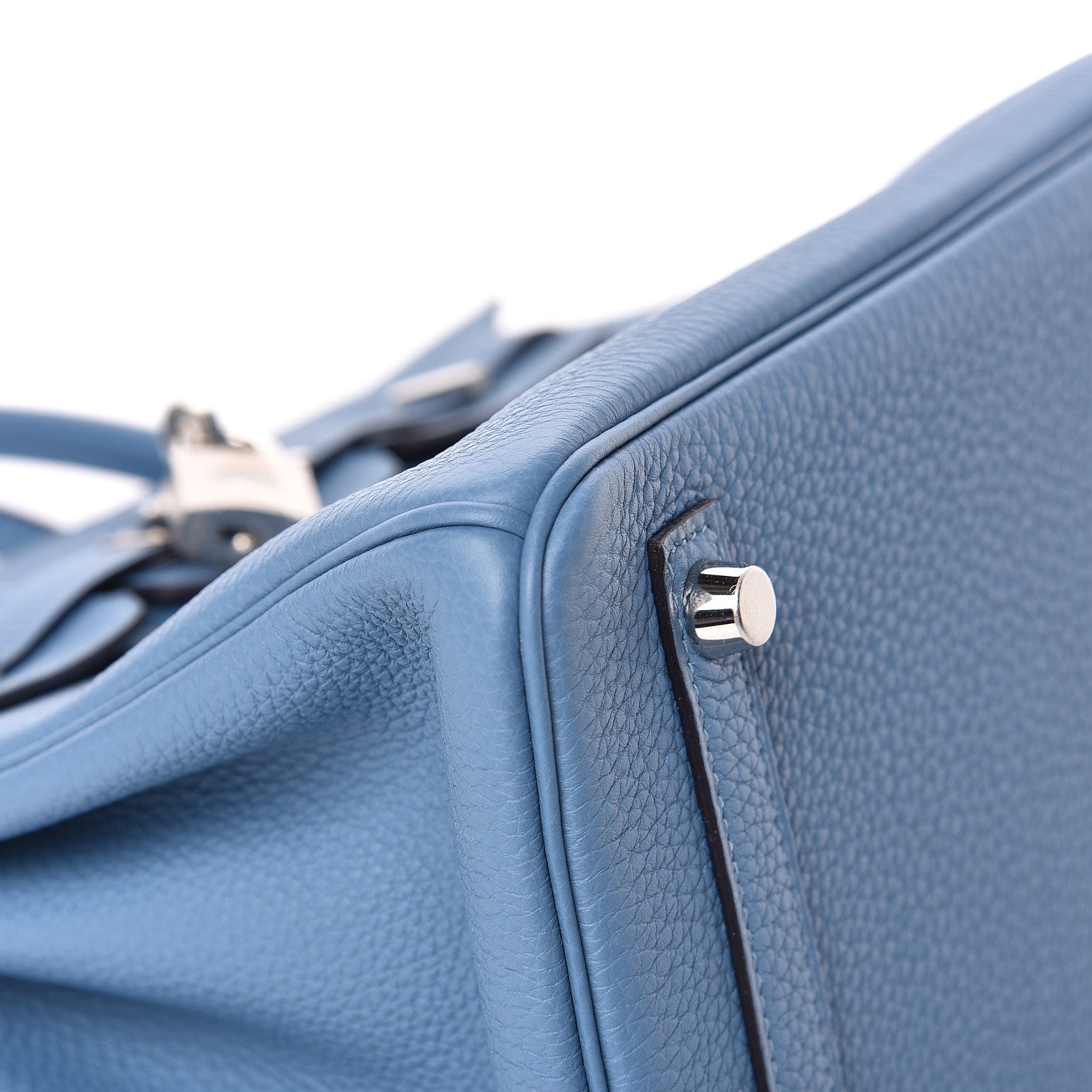 Hermes Togo Birkin 25 Azur 13 of 30