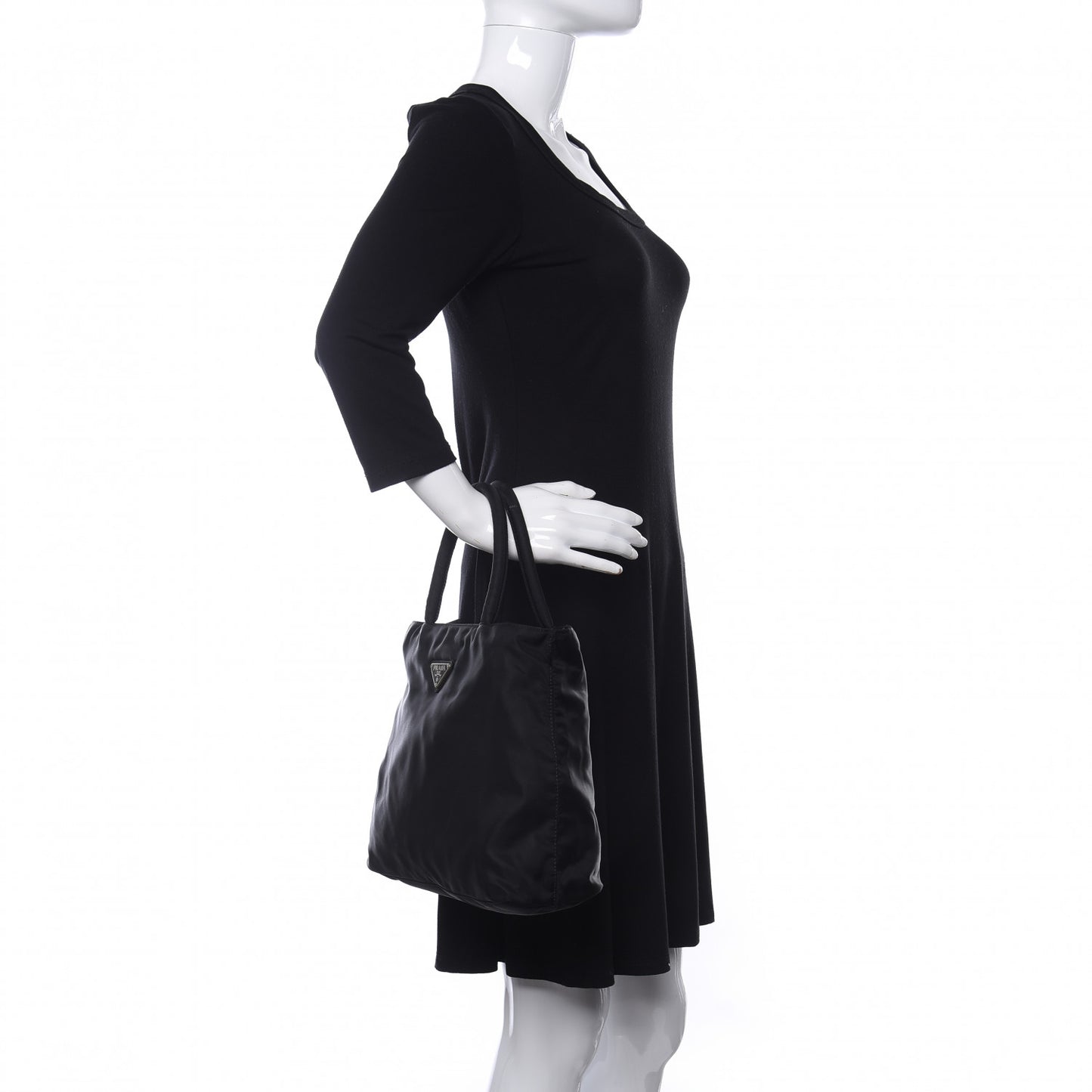Tessuto Nylon Tote Black
