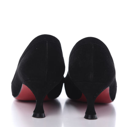 Christian Louboutin Suede Neo Mars 45 Pumps 36 Black 5 of 8