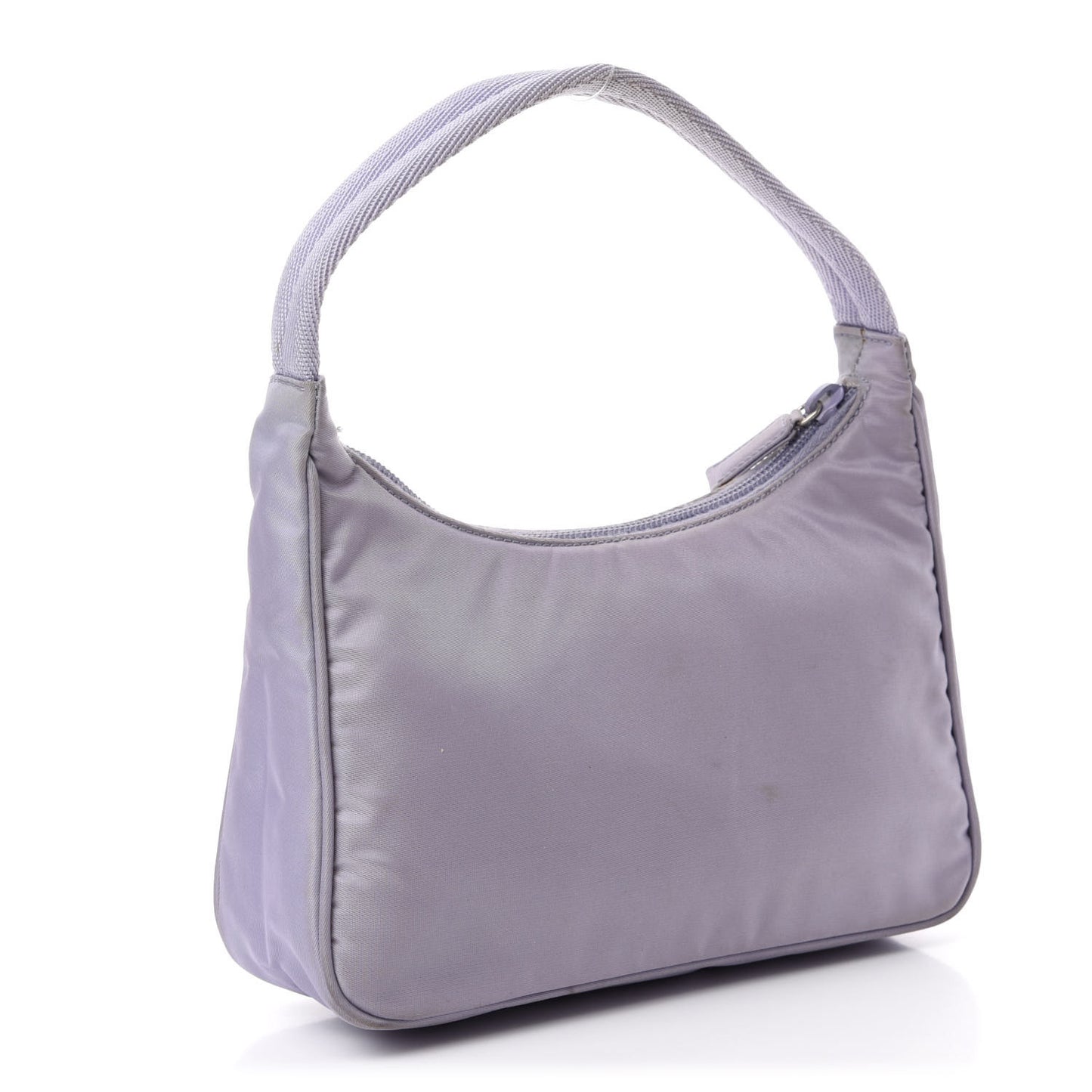 Tessuto Nylon Sport Shoulder Bag Light Purple