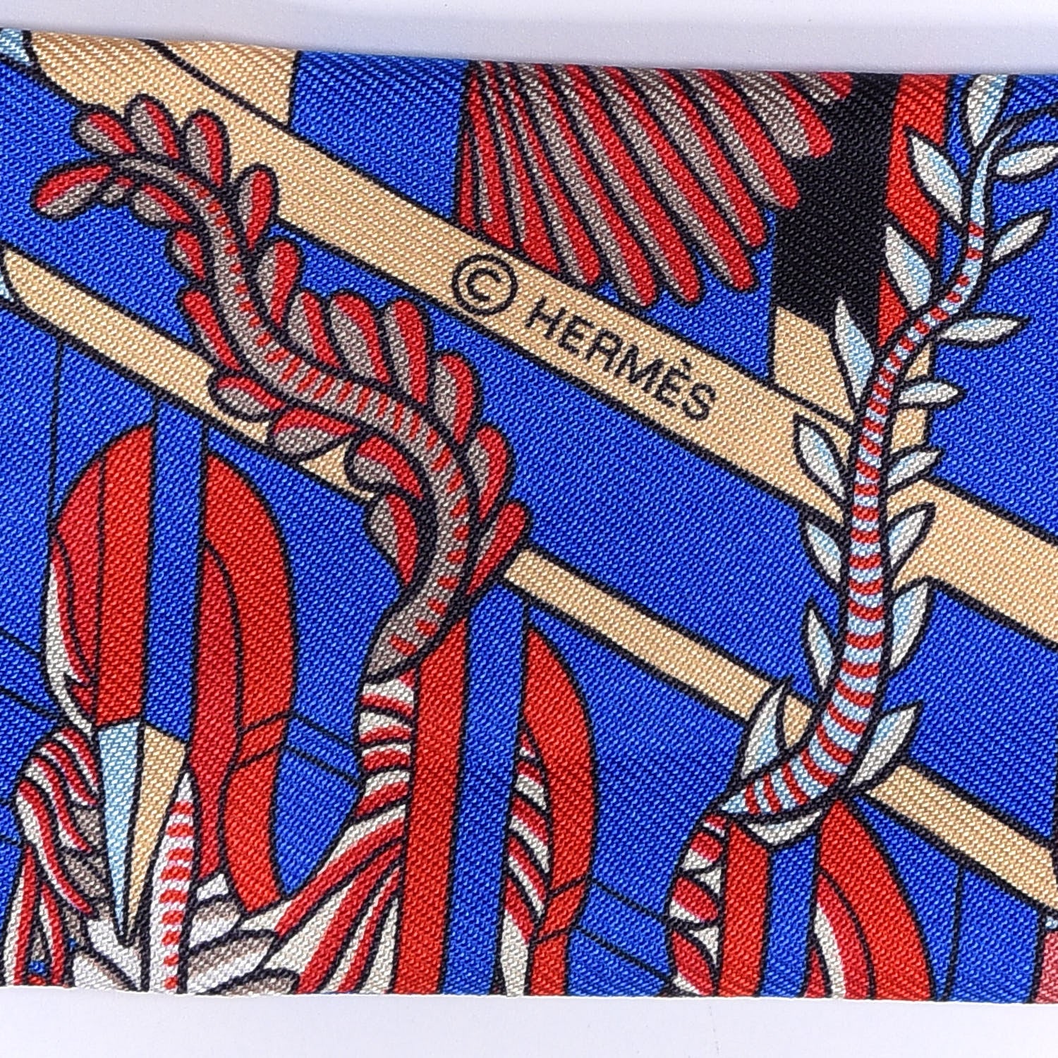 Hermes Silk Animapolis Twilly 4 of 4