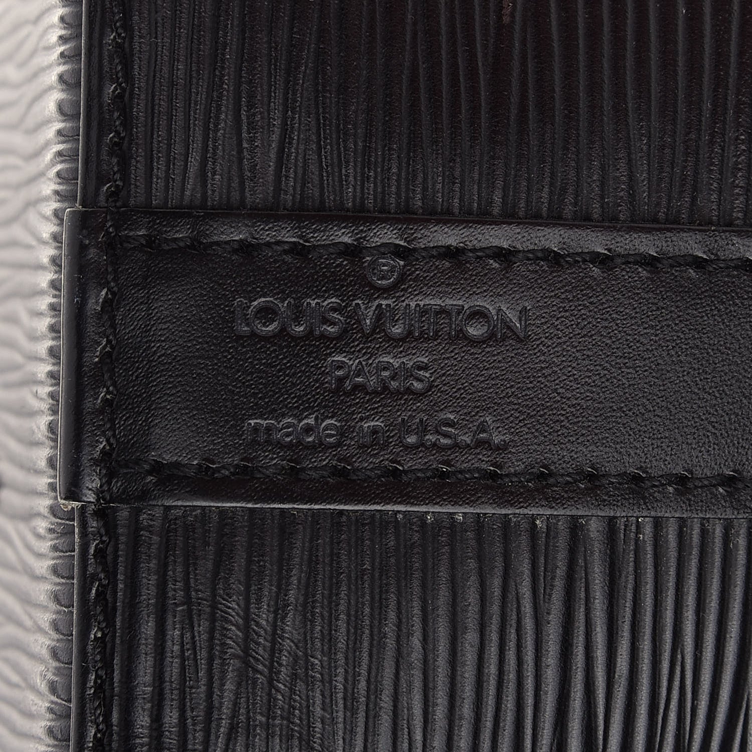 Louis Vuitton Epi Petit Noe Black 6 of 8