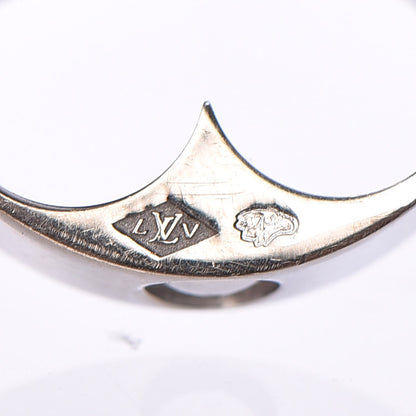 Louis Vuitton 18K White Gold Empreinte Cord Bracelet Brown 5 of 6