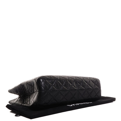 Chanel Aged Calfskin Reissue 2.55 Tote Black 4 of 7