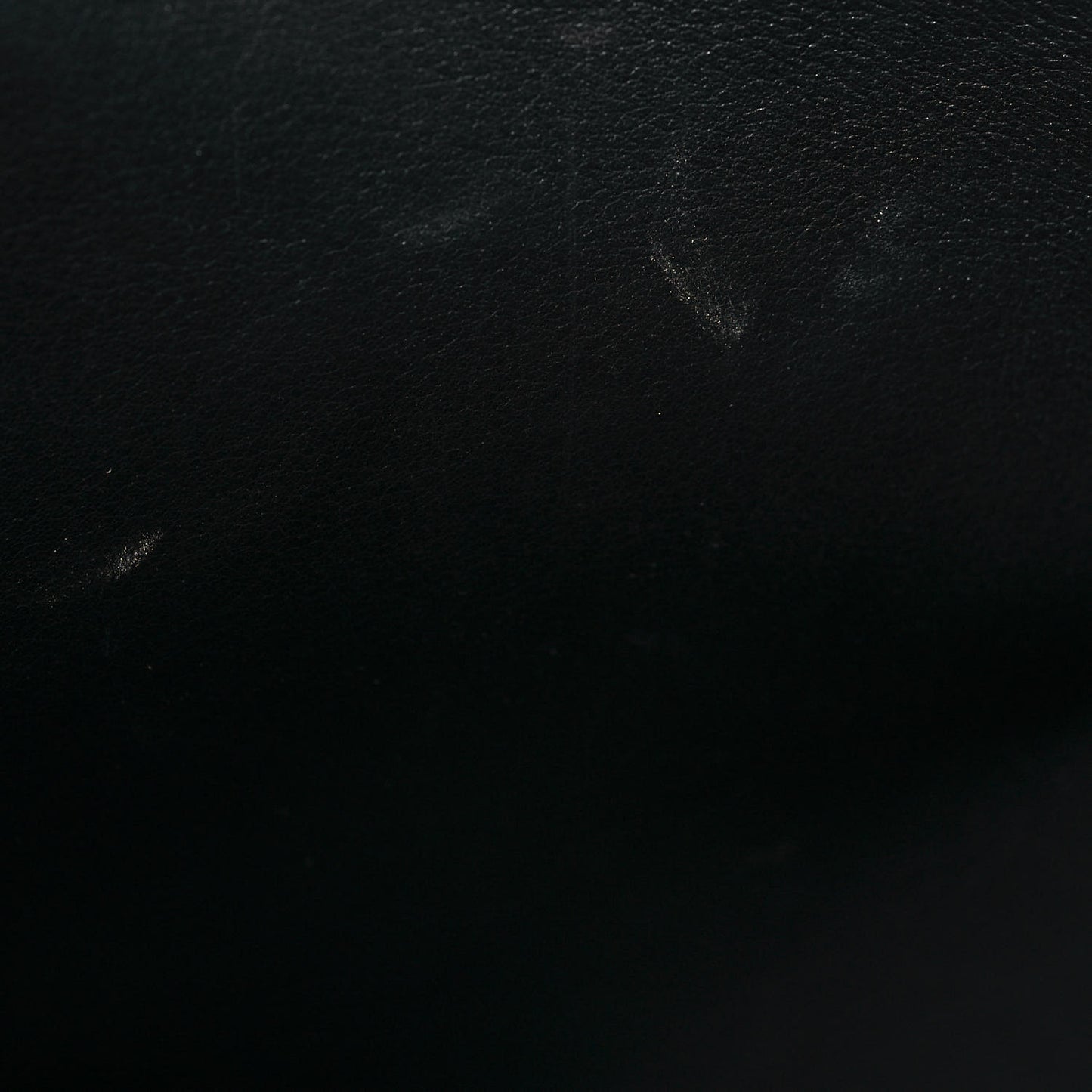 Canvas Calfskin Anagram Tote Anthracite