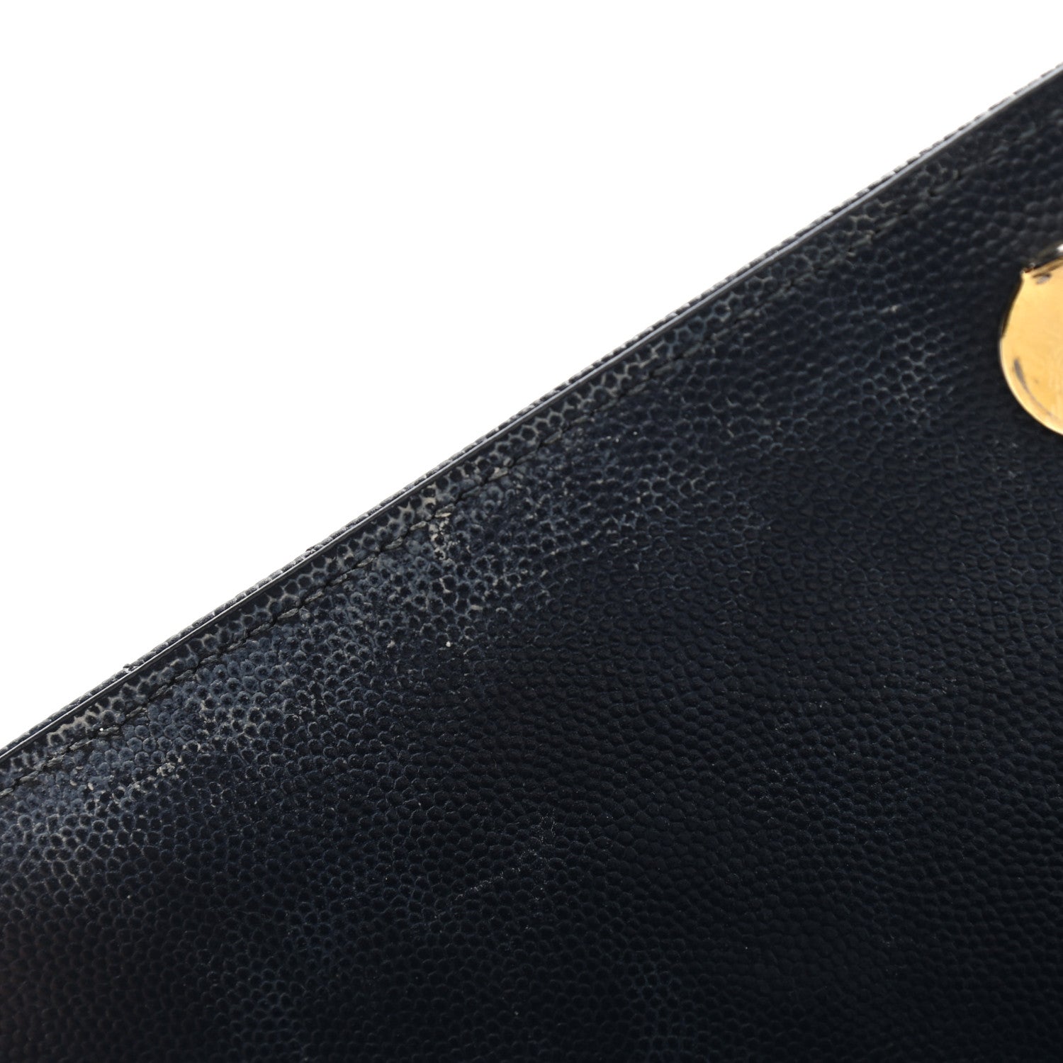Saint Laurent Grain De Poudre Textured Mixed Matelasse Triquilt Medium Monogram Satchel Deep Marine 10 of 15