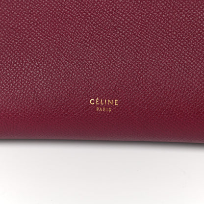 Celine Grained Calfskin Micro Belt Bag Plum 10 of 10