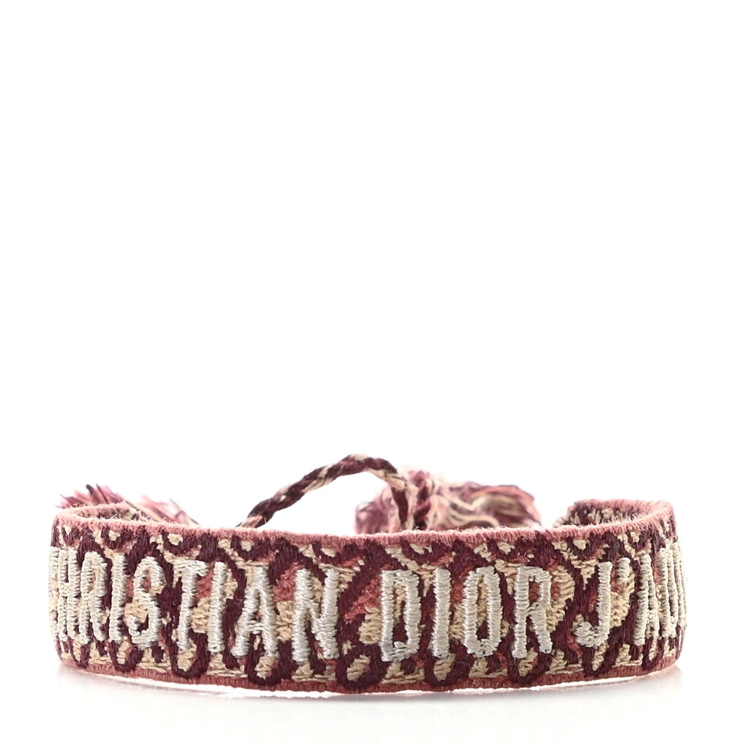 Christian Dior Woven Cotton J'Adior Friendship Bracelet 1 of 4