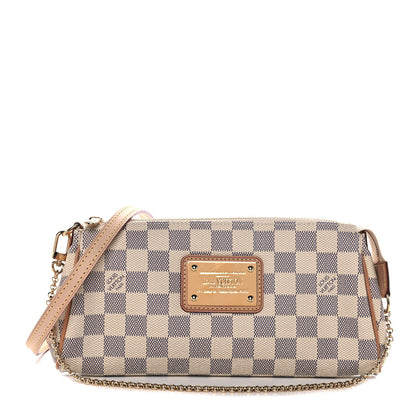 Louis Vuitton Damier Azur Eva Clutch 1 of 10