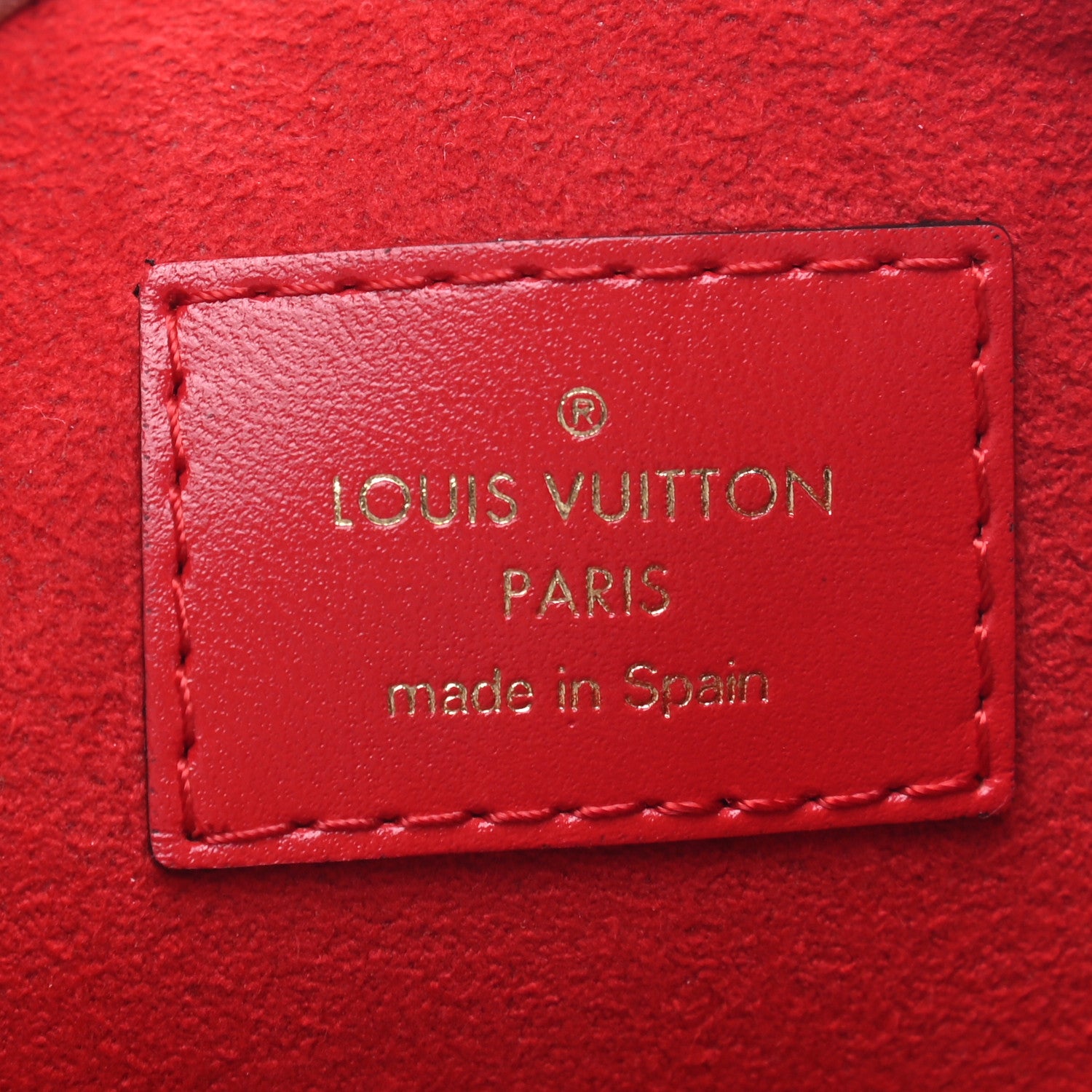Louis Vuitton Denim Monogram Patchwork City Pouch Blue Rouge 6 of 7