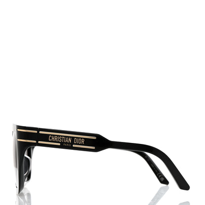 Christian Dior Acetate Diorsignature S10F Square Sunglasses Black 3 of 8