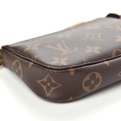 Louis Vuitton Monogram Mini Pochette Accessories 8 of 10