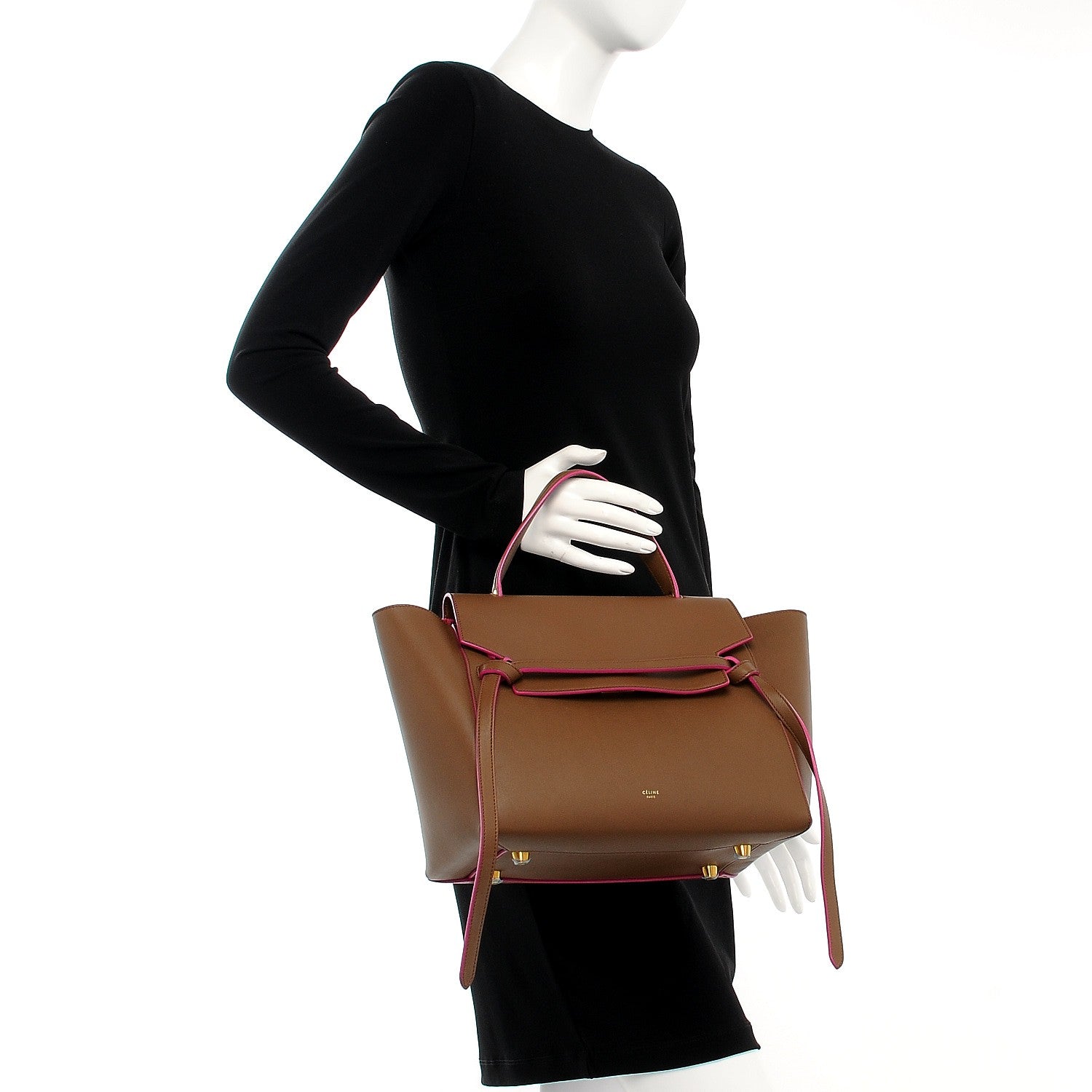 Celine Smooth Calfskin Mini Belt Bag Camel 3 of 10