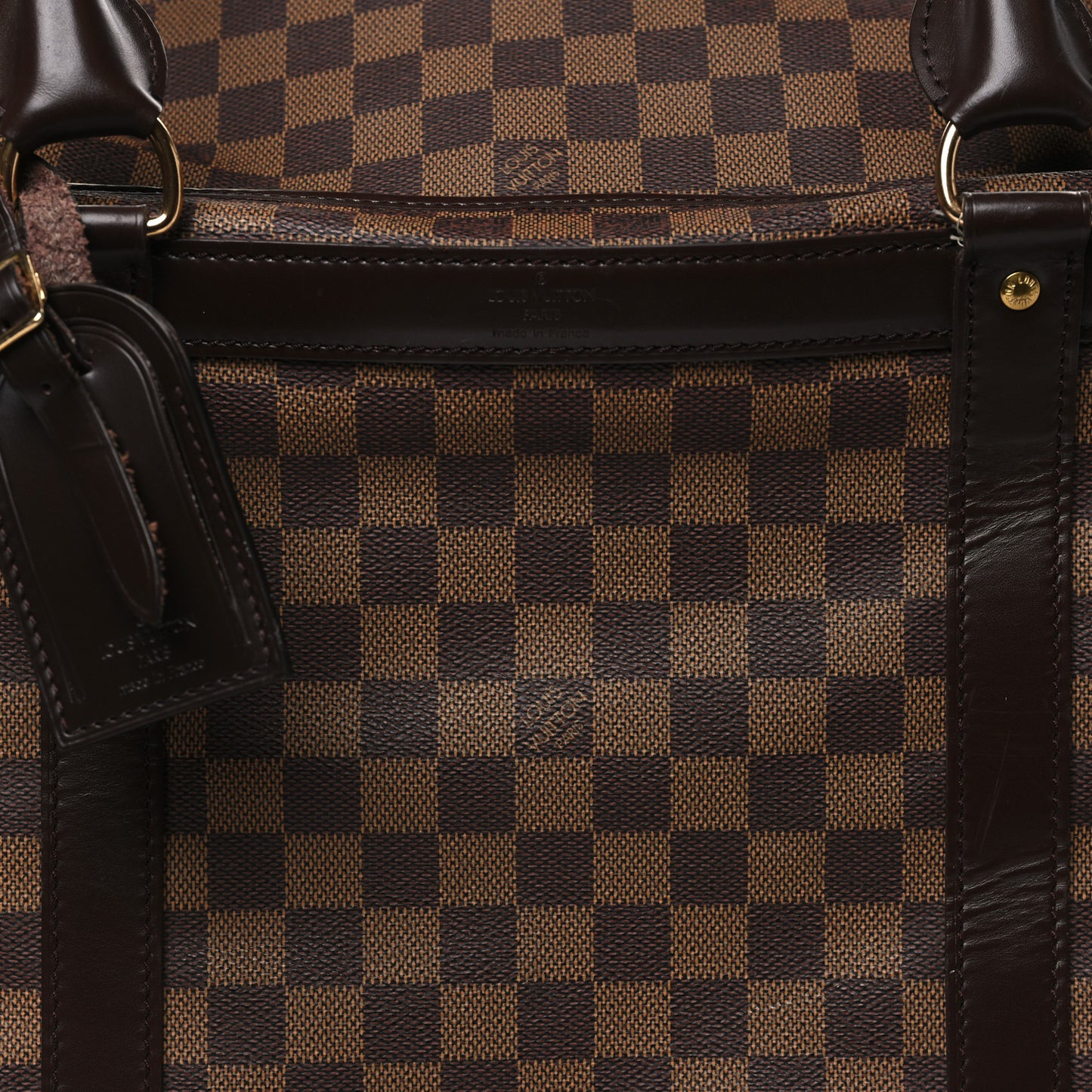 Damier Ebene Sac Chien 40 Pet Carrier