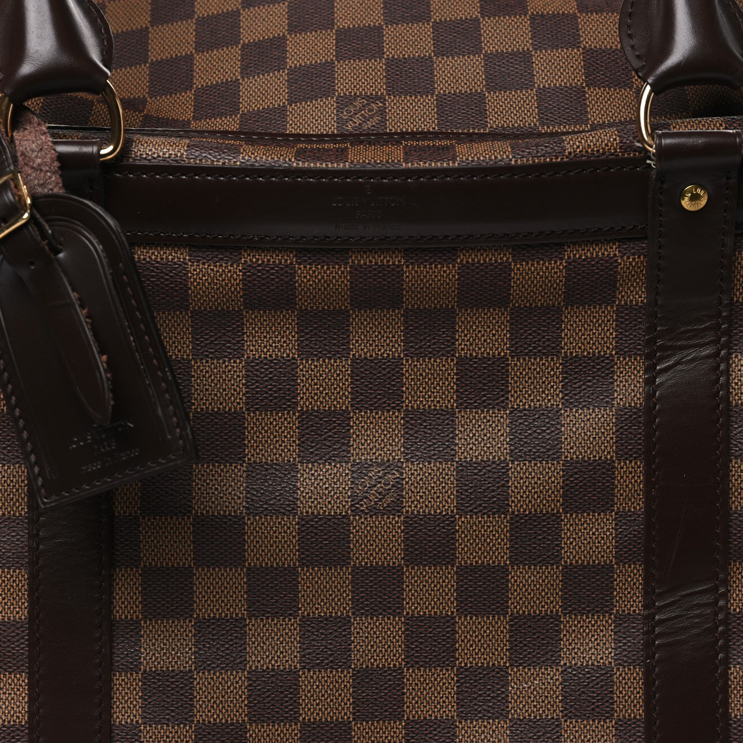 Louis Vuitton Damier Ebene Sac Chien 40 Pet Carrier 5 of 13