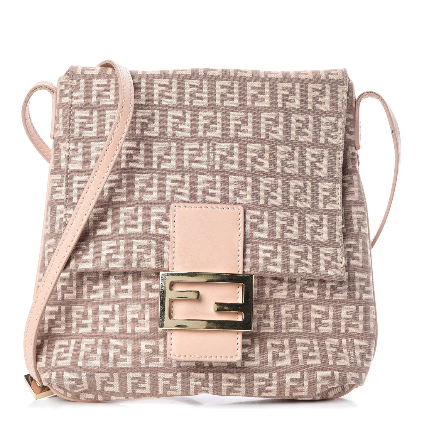 Zucchino Vitello Tube Messenger Bag Cipria Teint Cipria