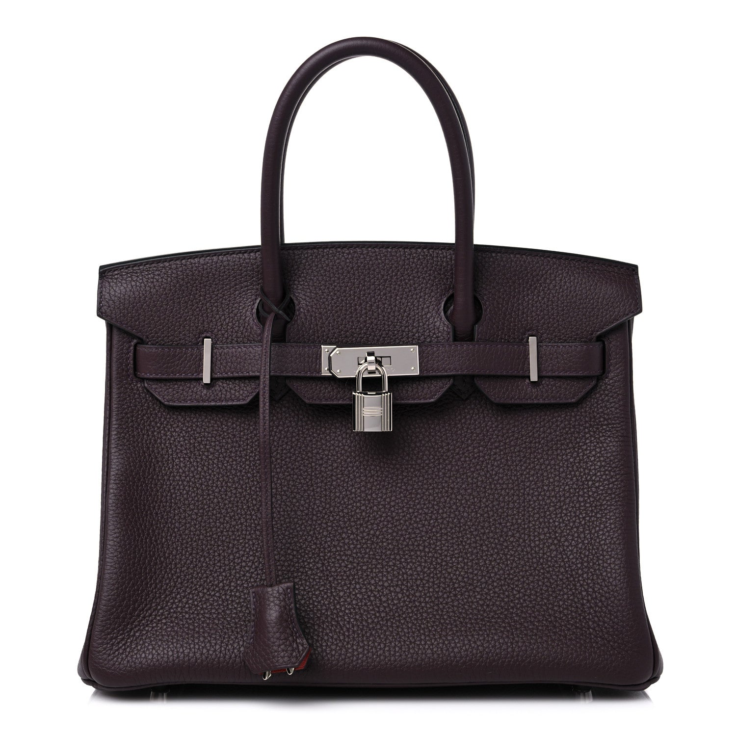 Hermes Togo Verso Birkin 30 Rouge Sellier Brique 1 of 10