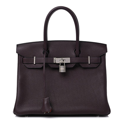 Hermes Togo Verso Birkin 30 Rouge Sellier Brique 1 of 10
