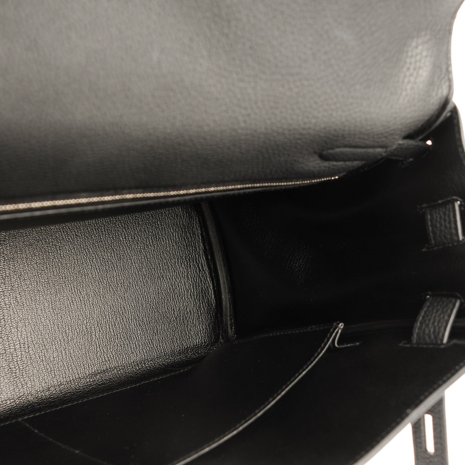 Hermes Togo Kelly Retourne 32 Black 20 of 28