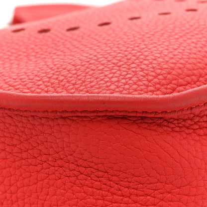 Hermes Taurillon Clemence Evelyne III GM Rouge Tomate 16 of 20